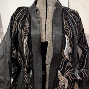 Freesha 1980s leather jacket